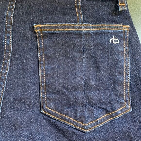 Rag & bone Nina high rise cigarette 24 vgc frayed - Picture 9 of 15